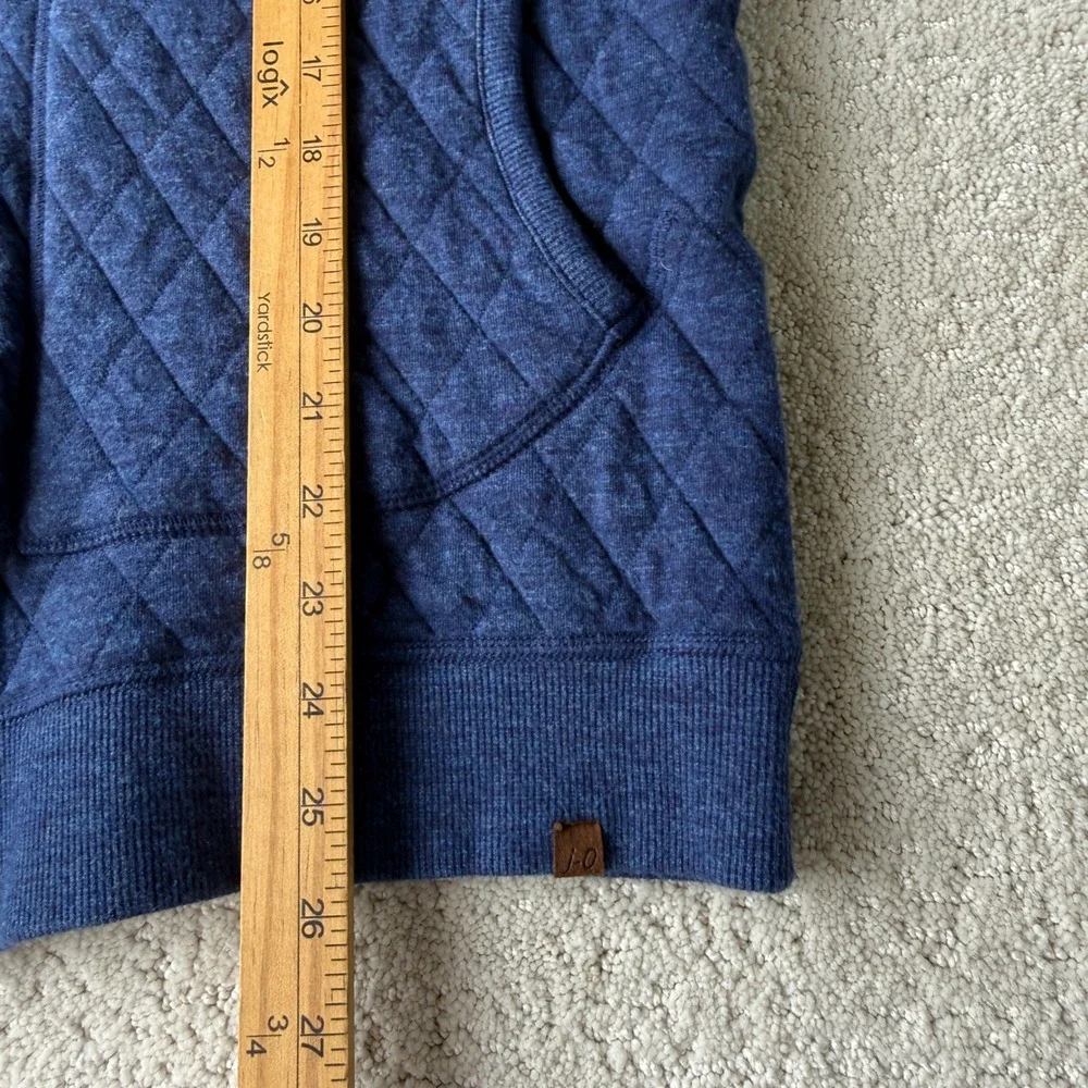 Johnnie-O Bently Quilted Baseball Jacket Mens Medium Wake Blue JMJK1830